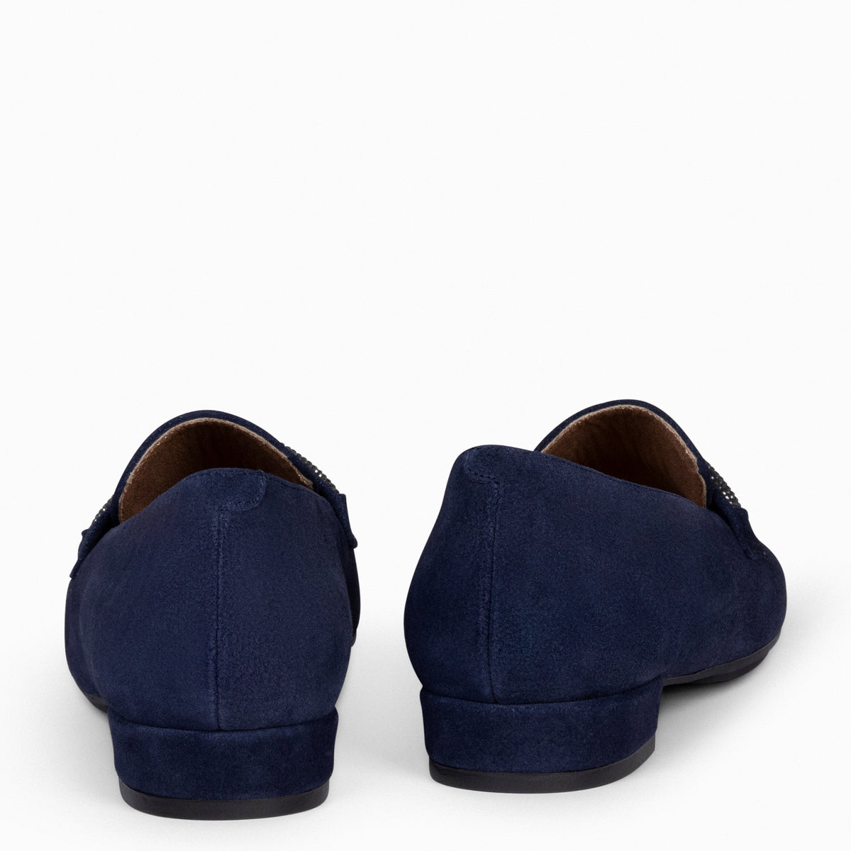 SLIPPERS BRIGHT -  NAVY moccasins