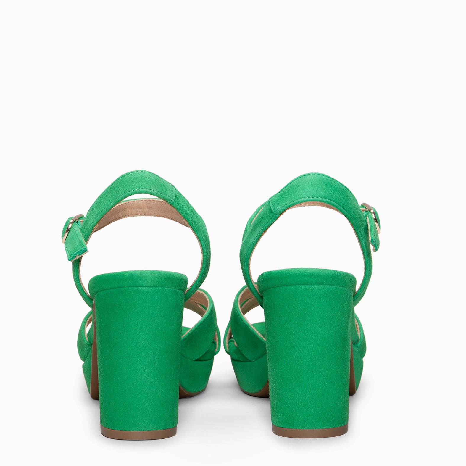 PARIS – Sandalias de fiesta con tacón alto y plataforma VERDE - miMaO ®