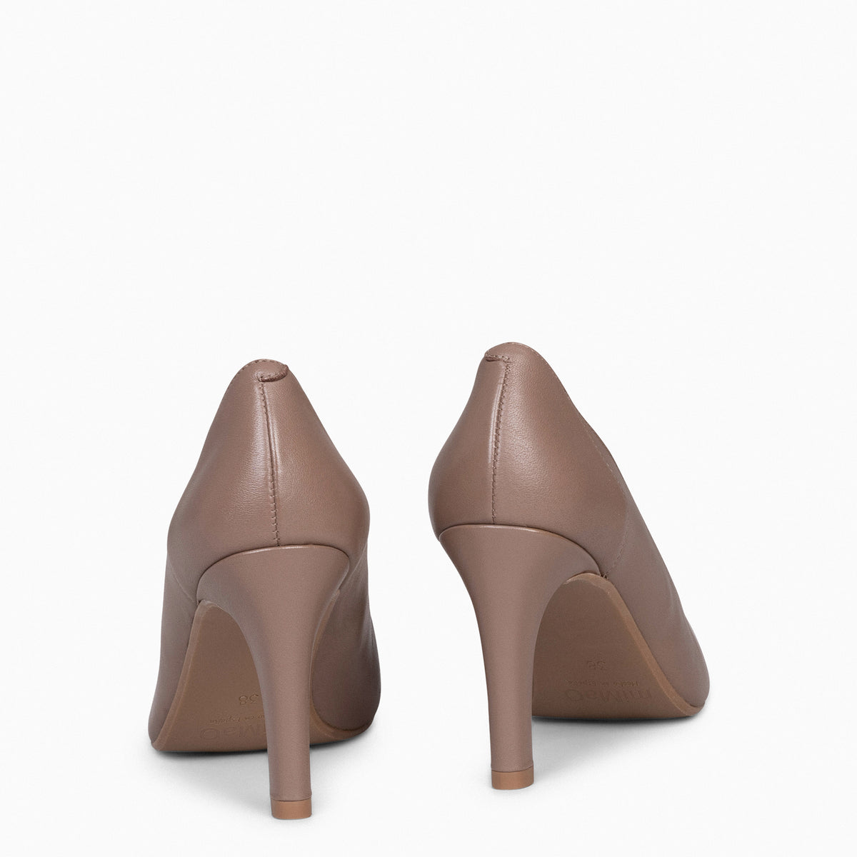 GLAM – Zapatos elegantes de tacón alto PIEDRA