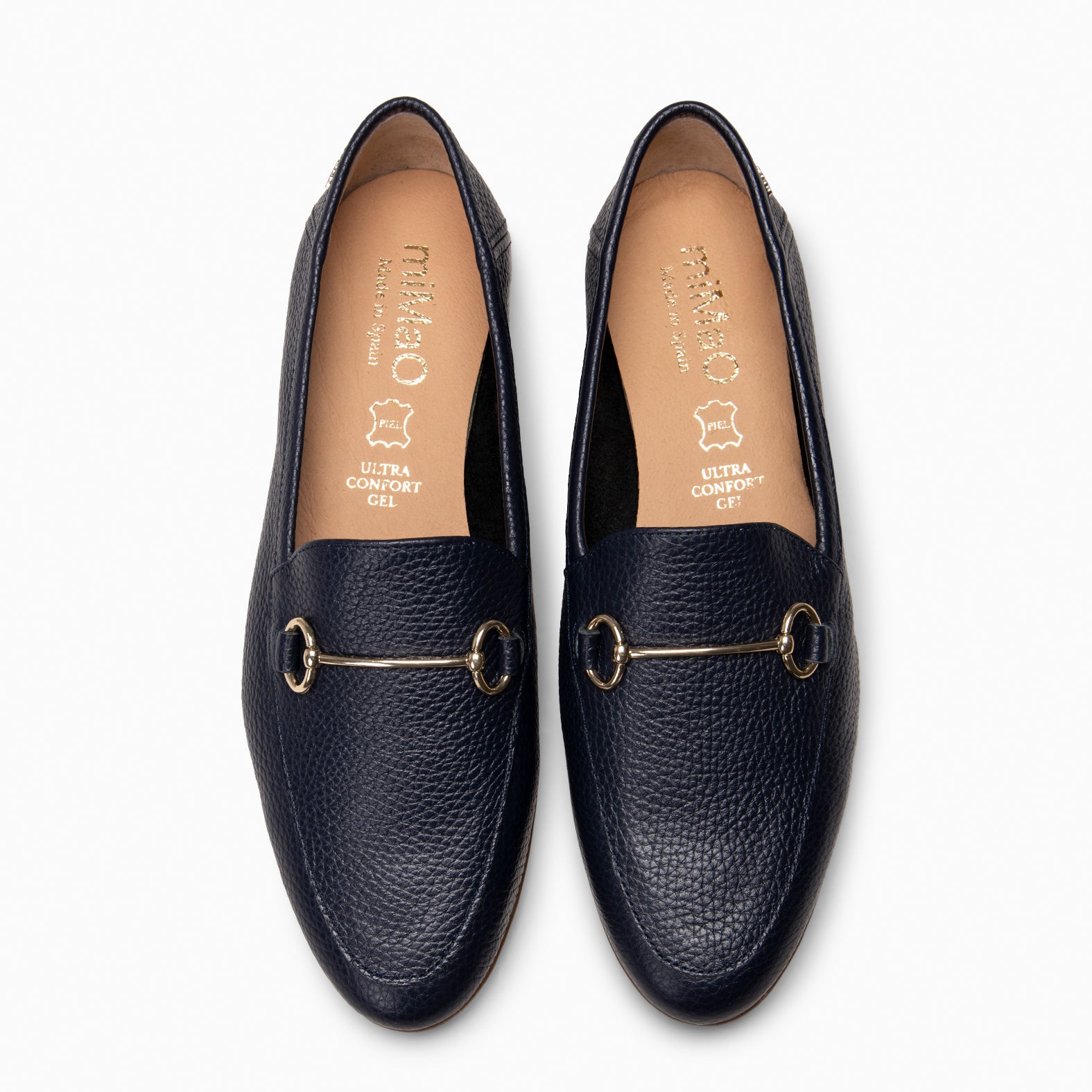 STYLE – Mocasines planos con adorno metalizado MARINO - miMaO ®