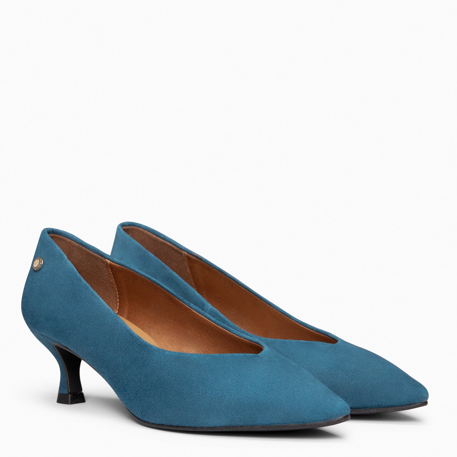 ESTHER  - Tacón chupete de mujer AZUL - miMaO ®