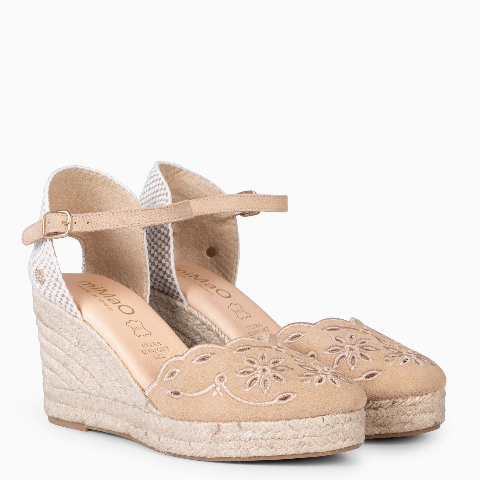 RONDA - CUÑA DE ESPARTO BEIGE
