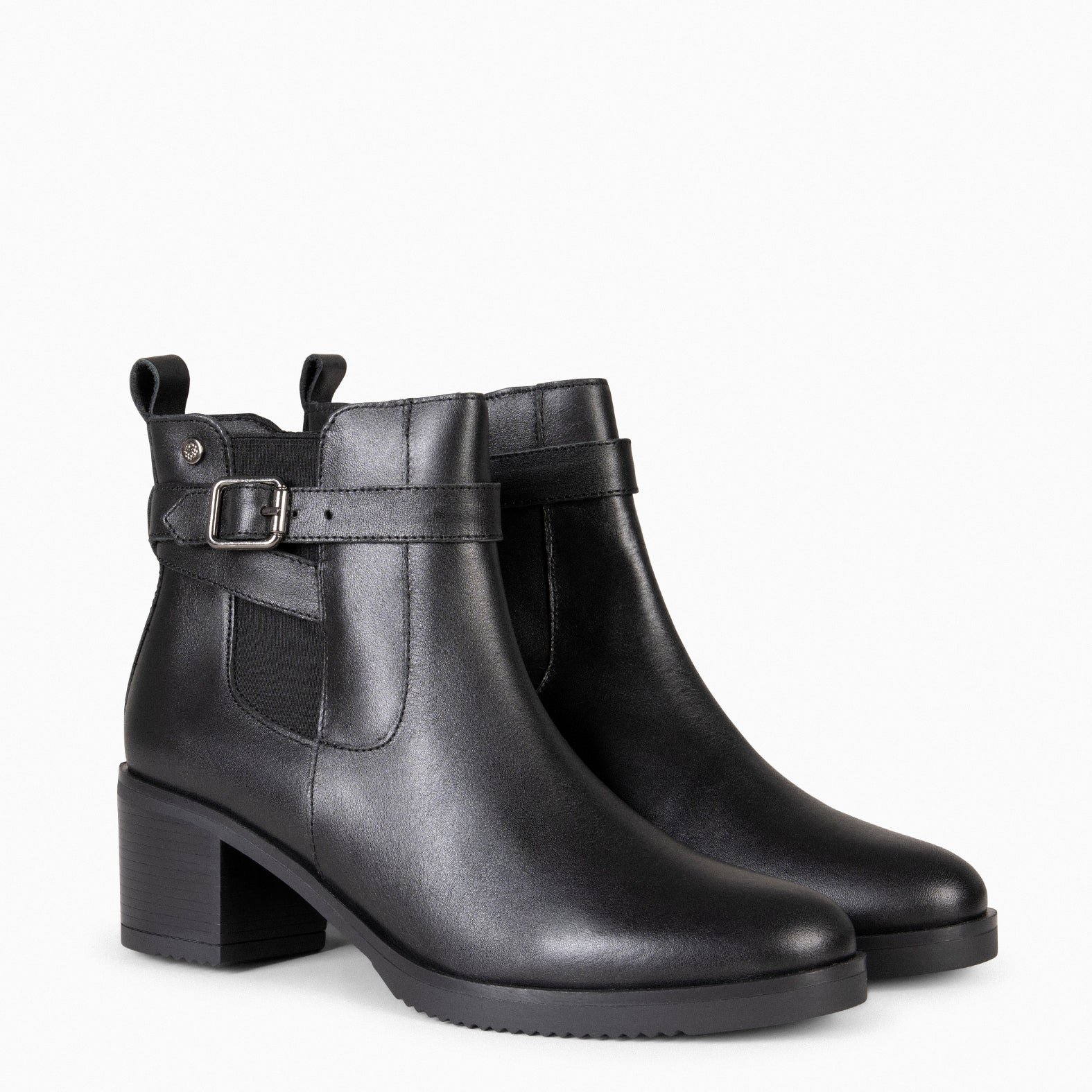 LEMY – Botines de piel en NEGRO - miMaO ®