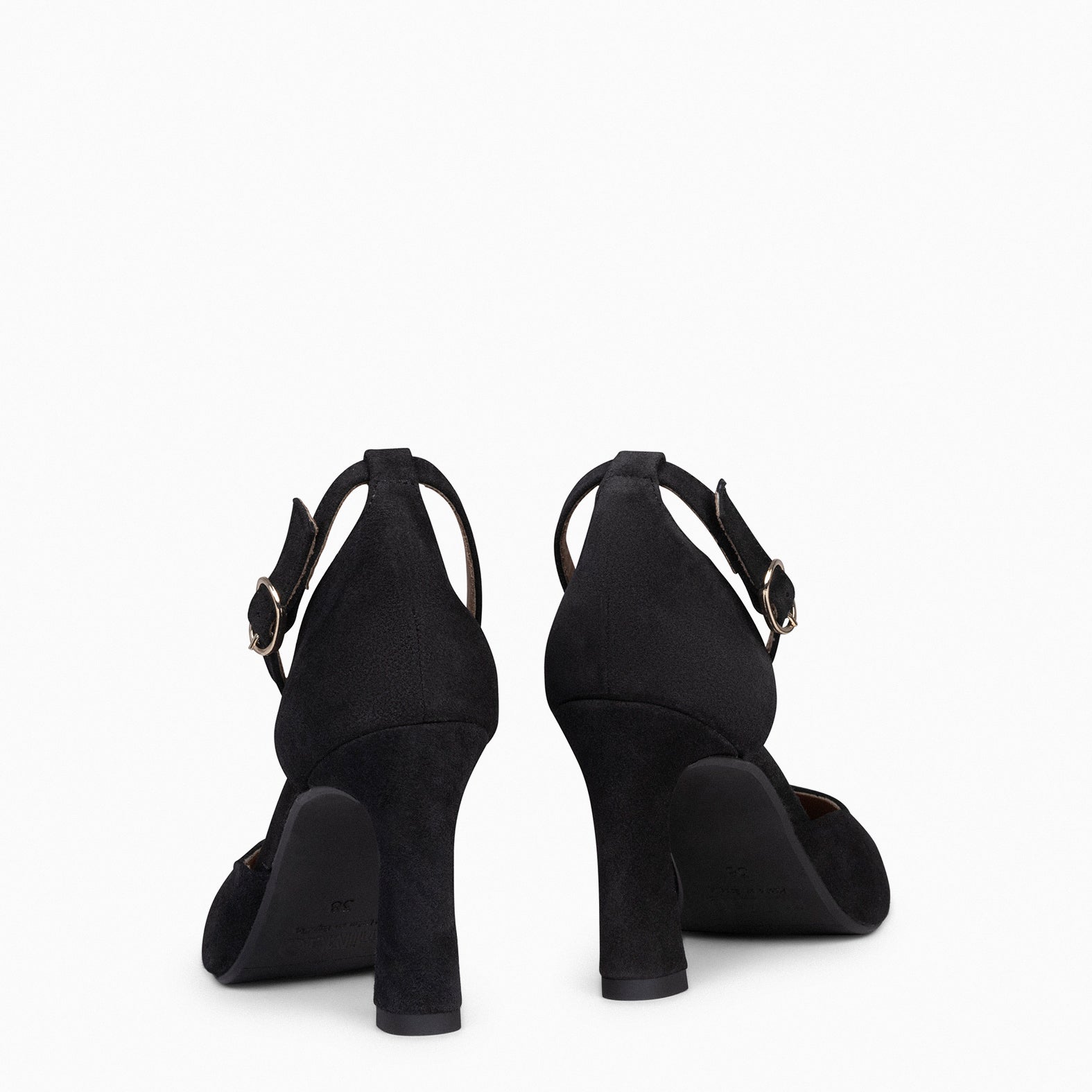 GALA - BLACK elegant high heels 