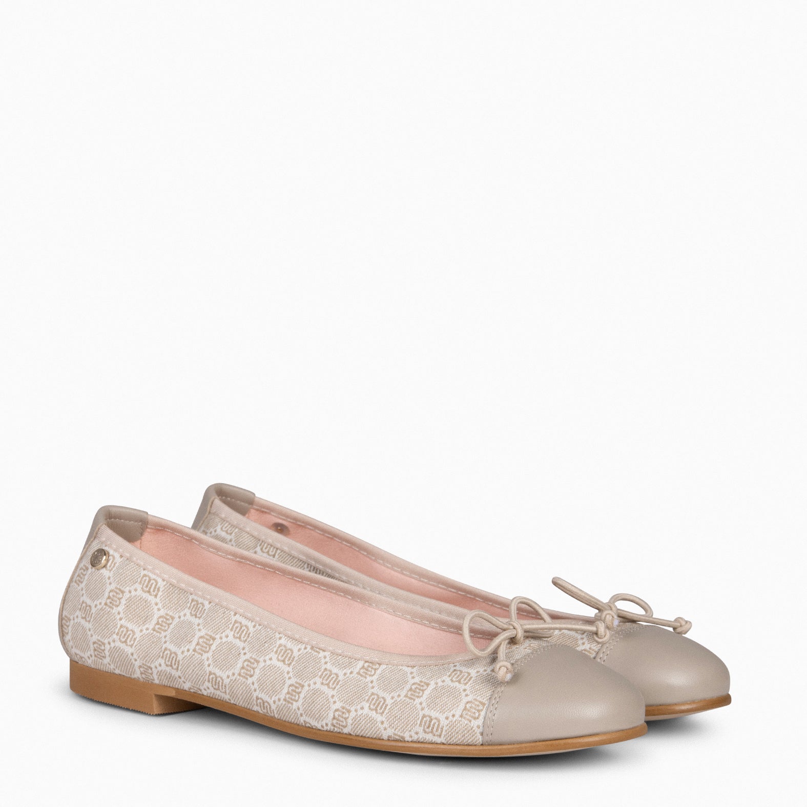 VICTORIA - Bailarina con lazo TAUPE
