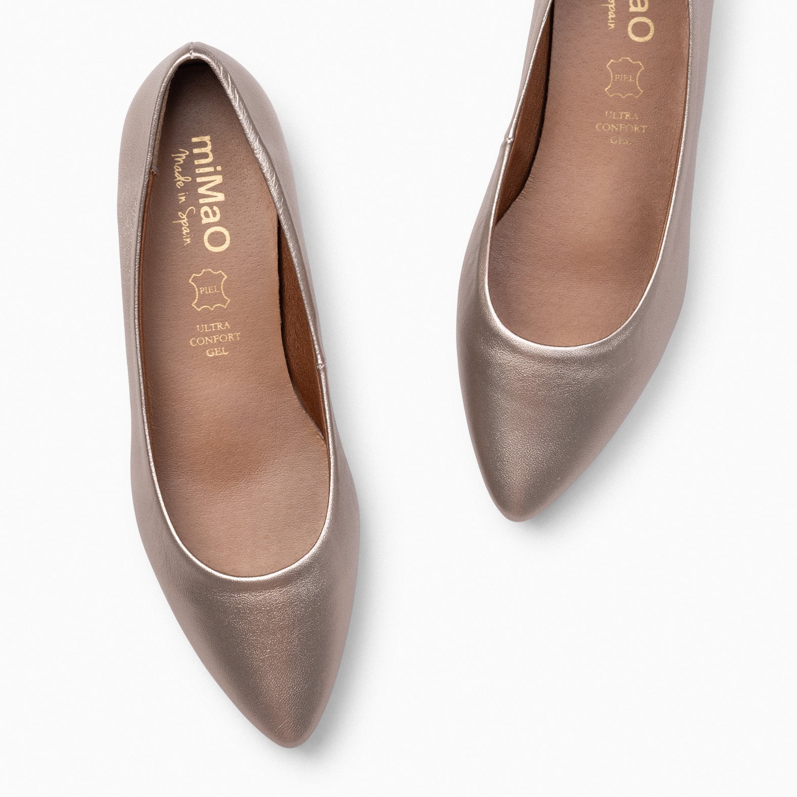 URBAN COMPENSÉ - Chaussures avec semelle compensée DORÉ