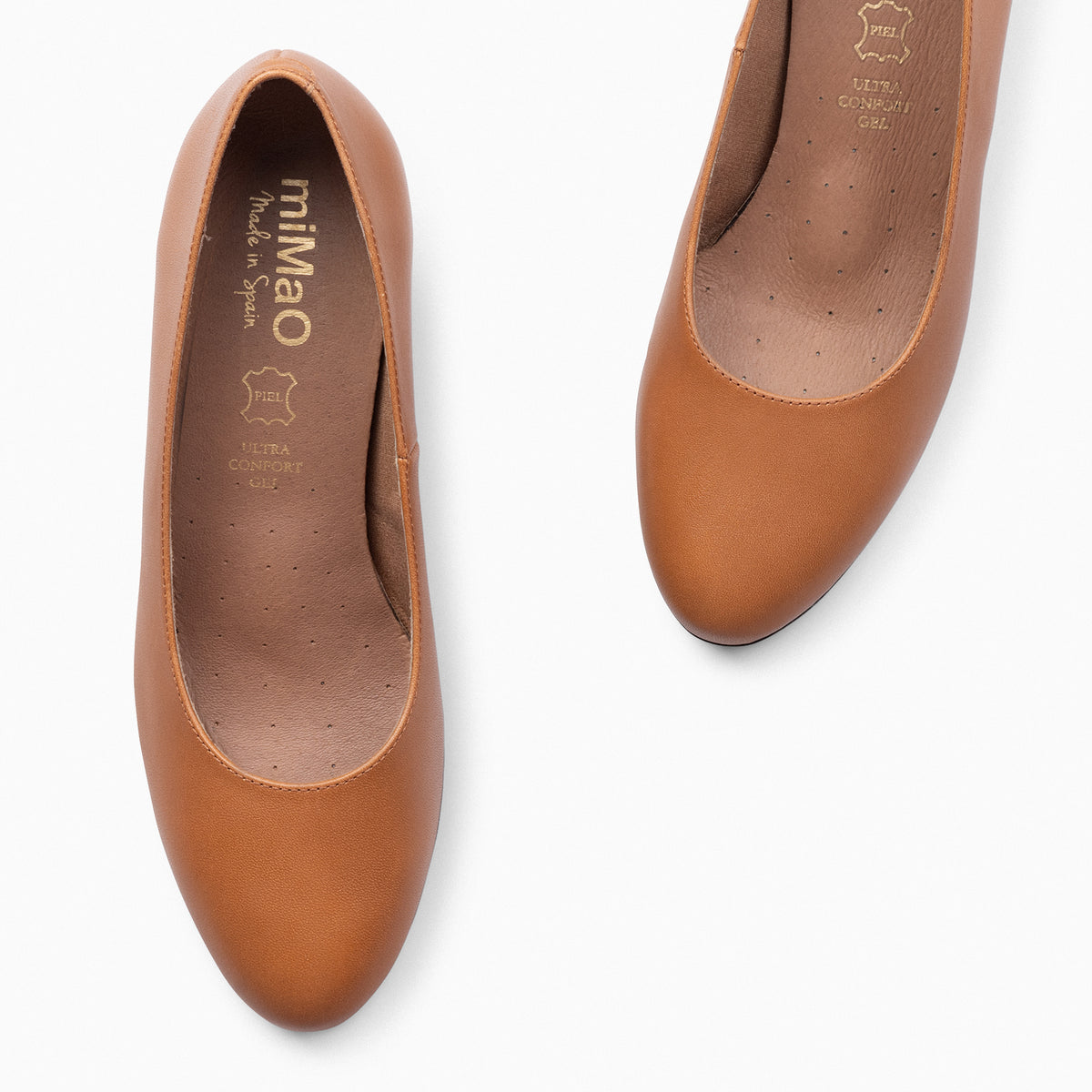 AZAFATA S - Zapatos de tacón bajo con plataforma CAMEL