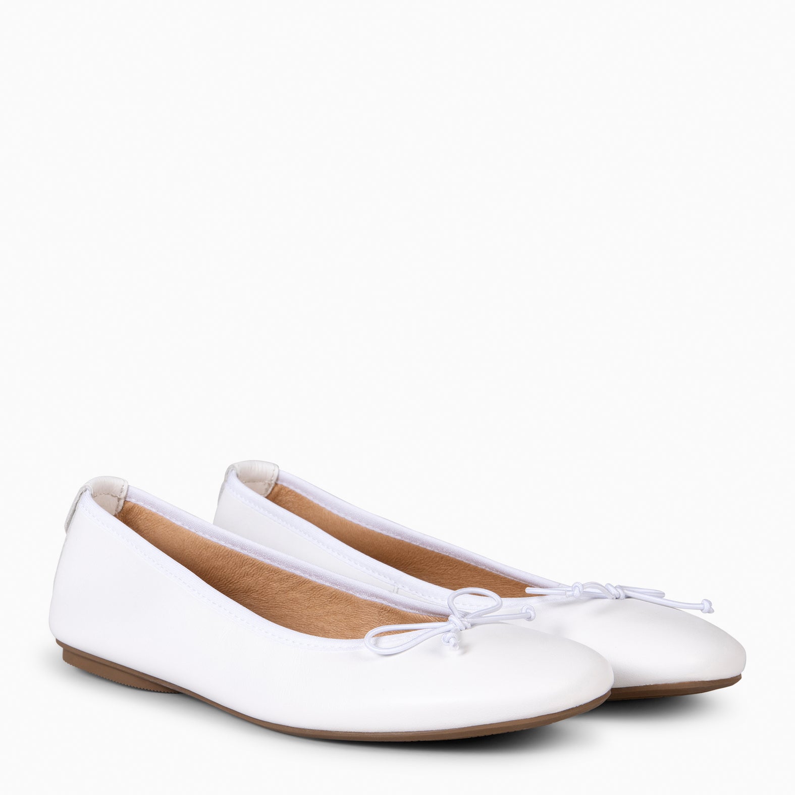 CAMPANILLA - BAILARINA ESTILO BAREFOOT BLANCO - miMaO ®