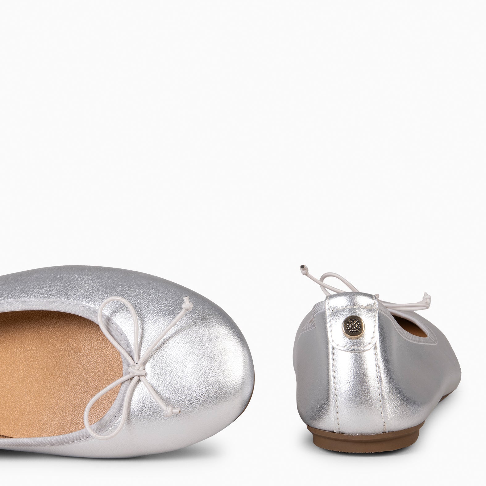 CAMPANILLA - BAILARINA ESTILO BAREFOOT PLATA - miMaO ®