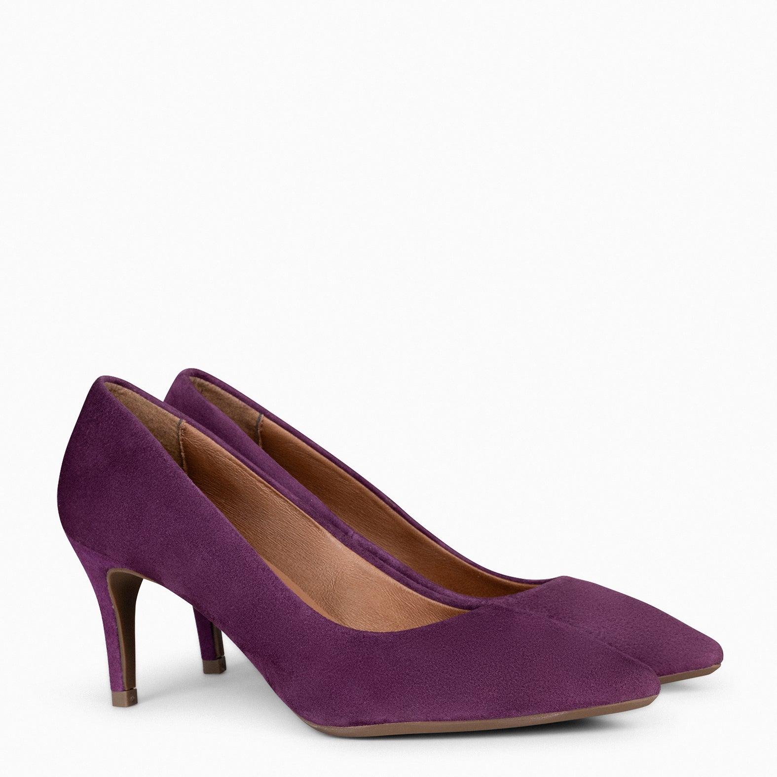 STILETTO - Zapatos de tacón fino en ante VIOLETA - miMaO ®