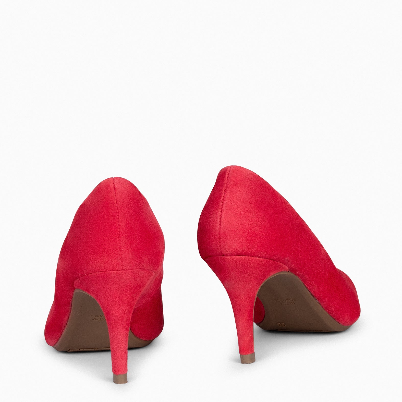 STILETTO - Zapatos de tacón de aguja en ROJO - miMaO ®