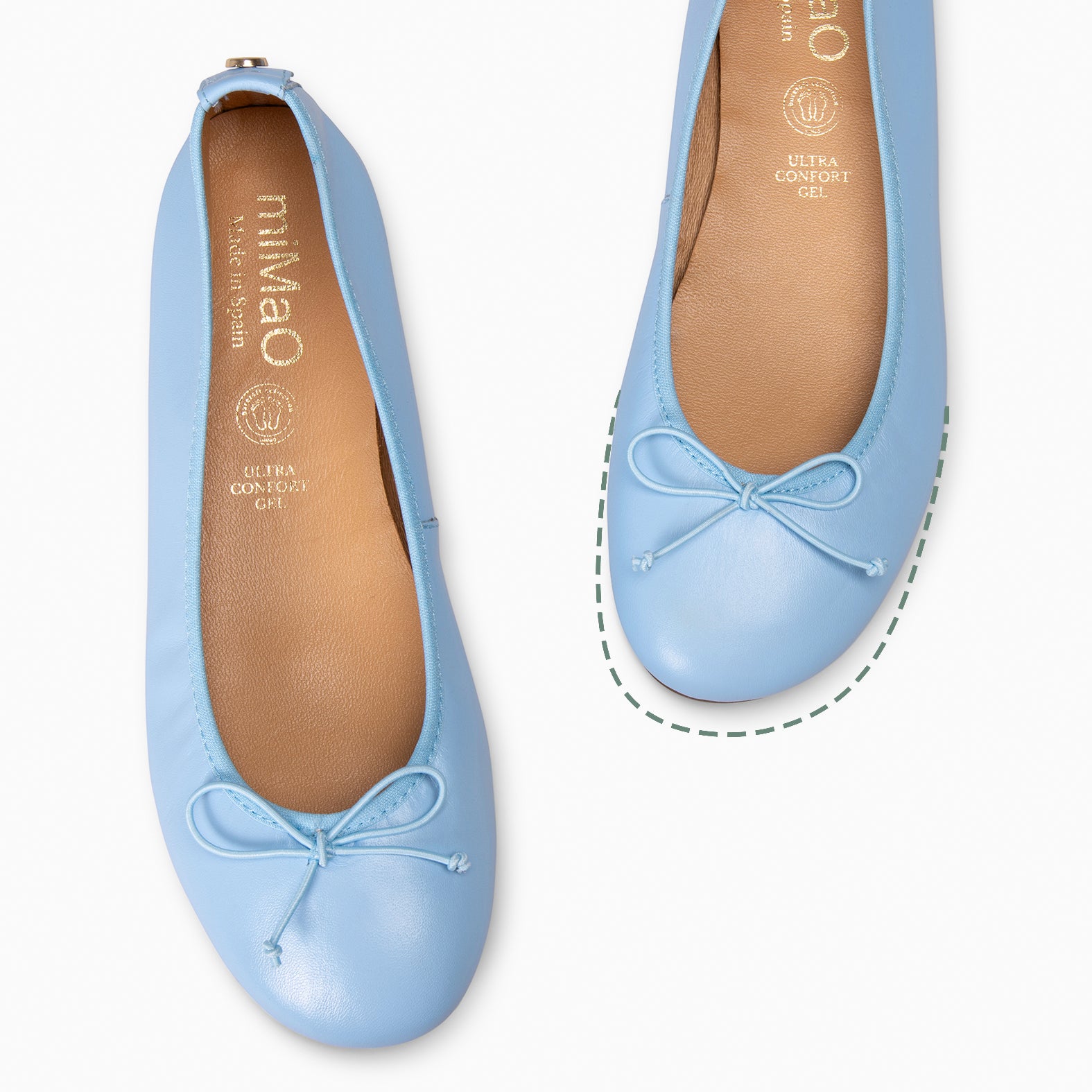 CAMPANILLA - BAILARINA BARESOFT AZUL