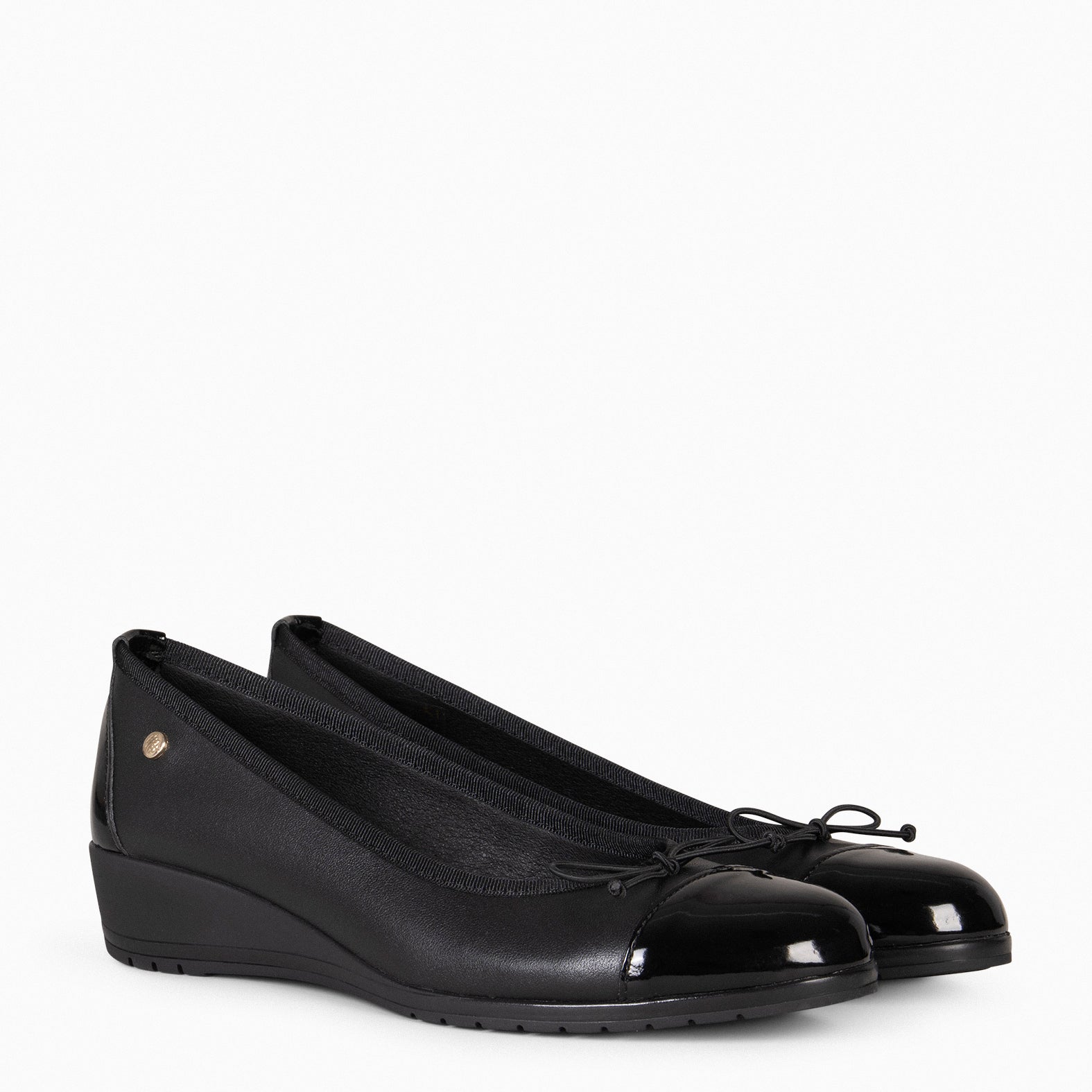 NORINA - Bailarina NEGRO con cuña - miMaO ®