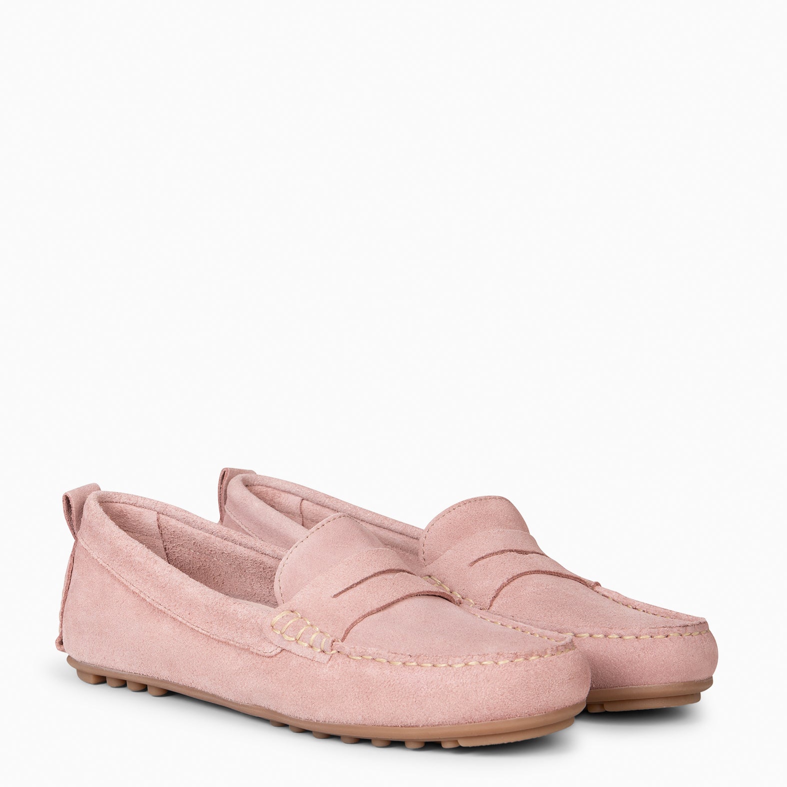 MONTEZ – Mocasín plano con plantilla extraíble NUDE - miMaO ®