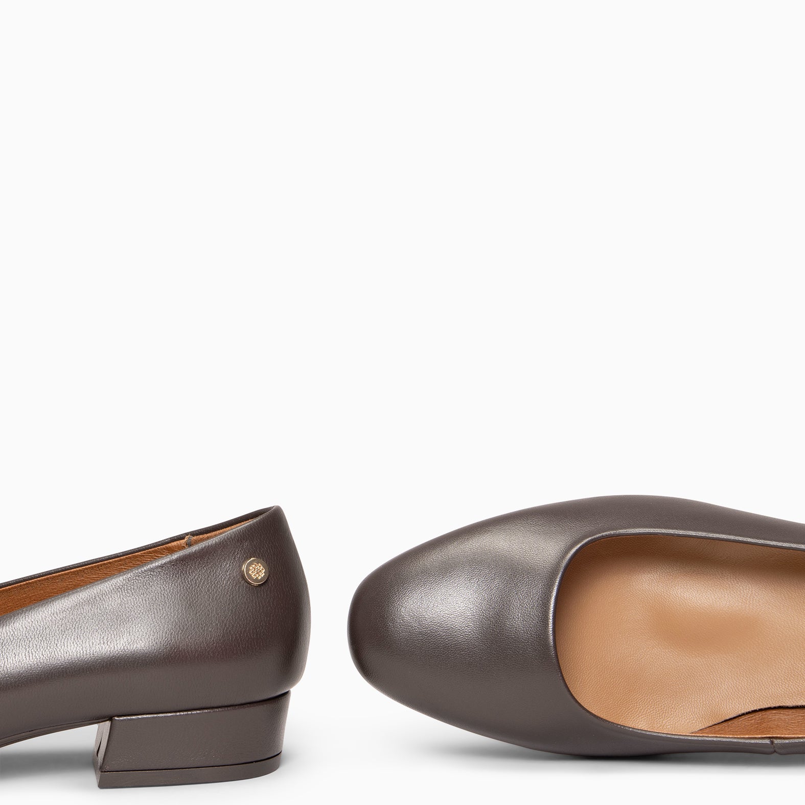 URBAN XS - Zapatos de tacón bajo MARRON - miMaO ®