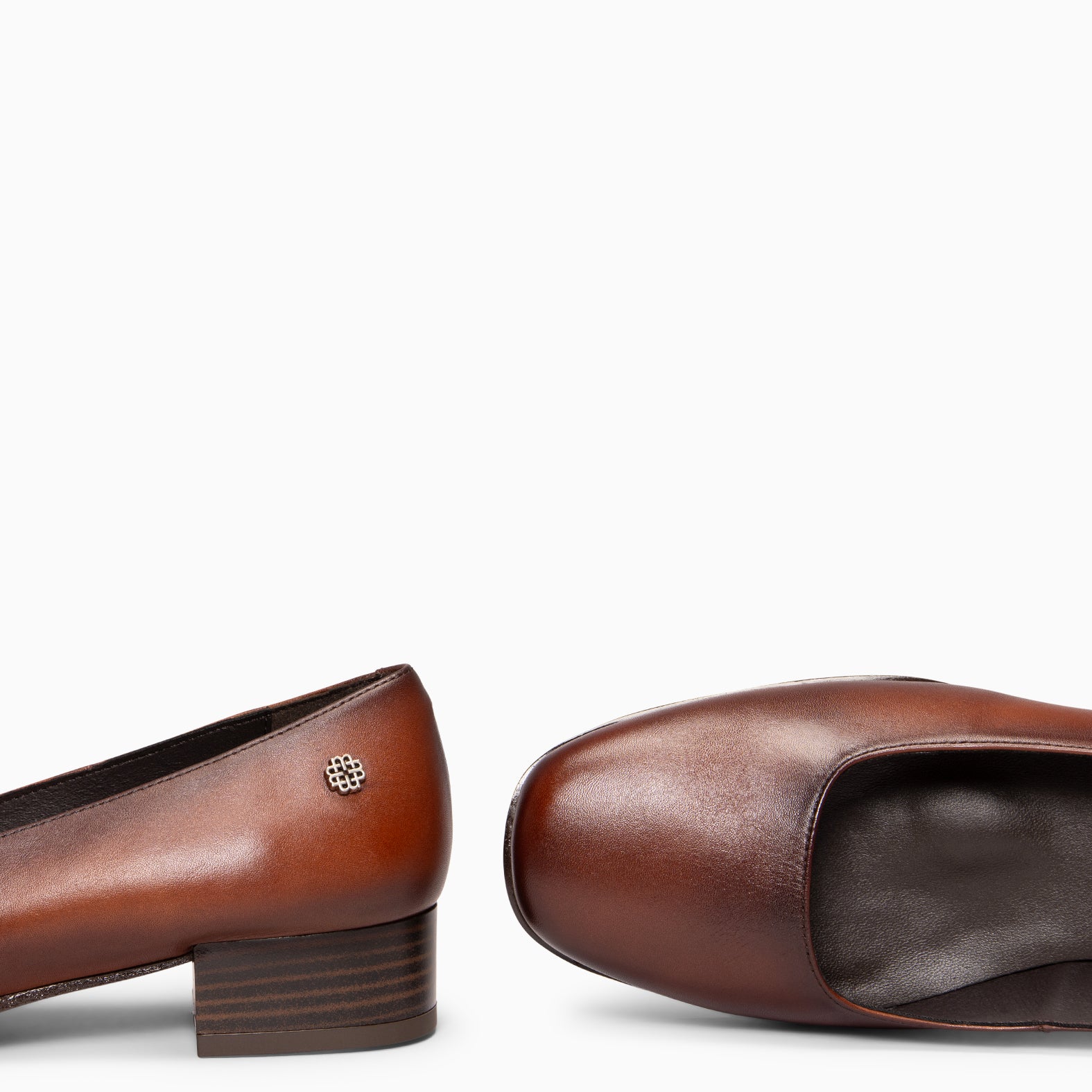 URBAN WIN - Zapato de punta cuadrada CAMEL - miMaO ®