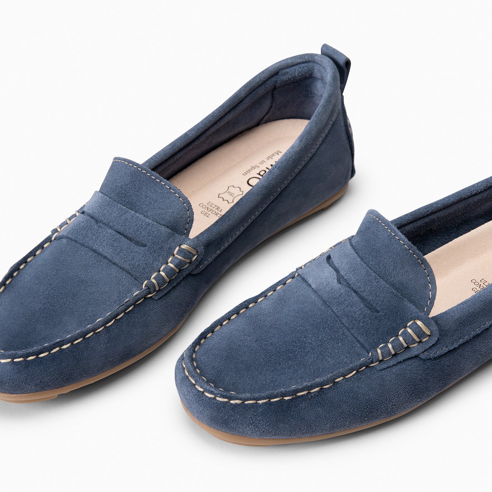 MONTEZ – Mocasín plano con plantilla extraíble JEANS - miMaO ®