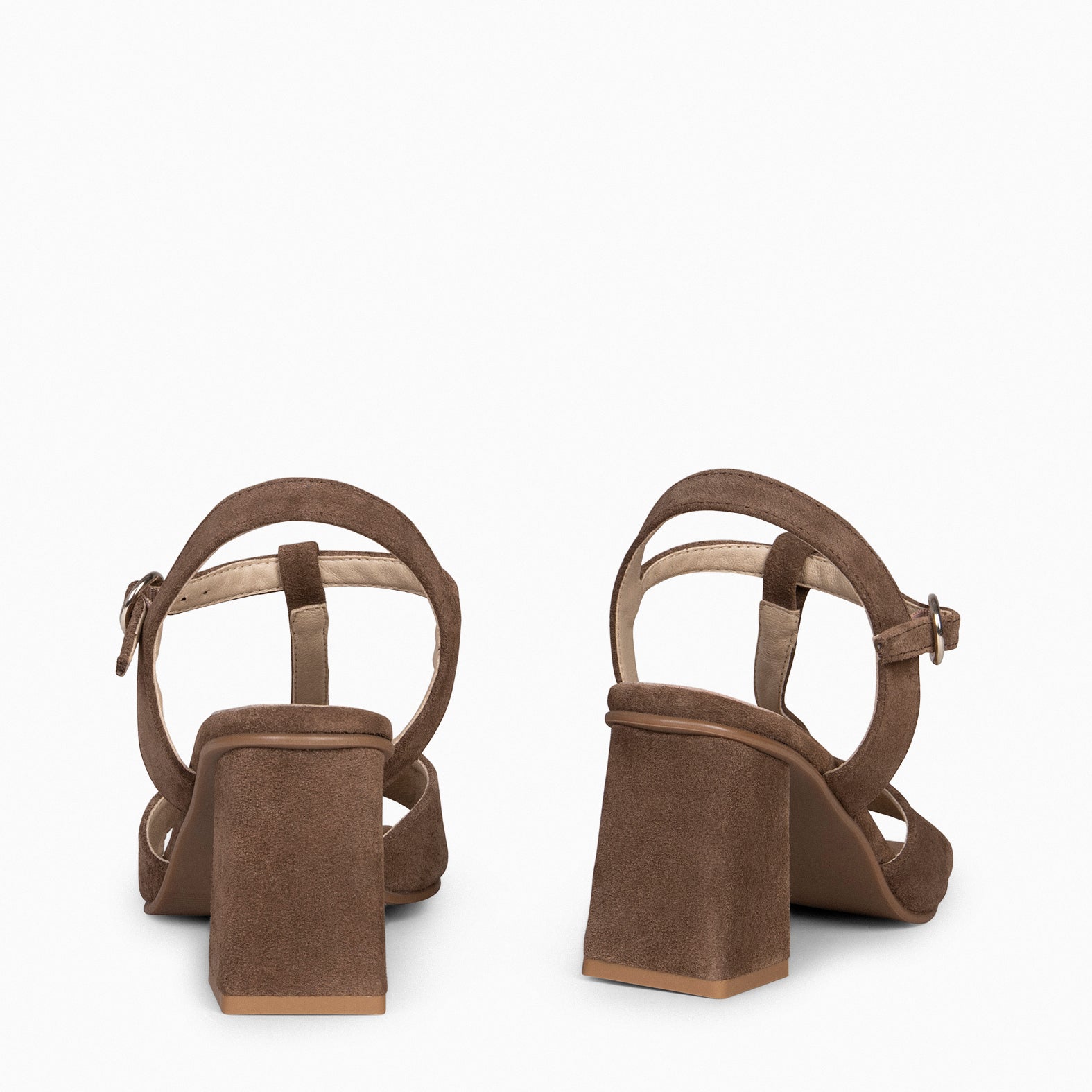 ITAKA - Sandalias de tacón alto VISÓN - miMaO ®