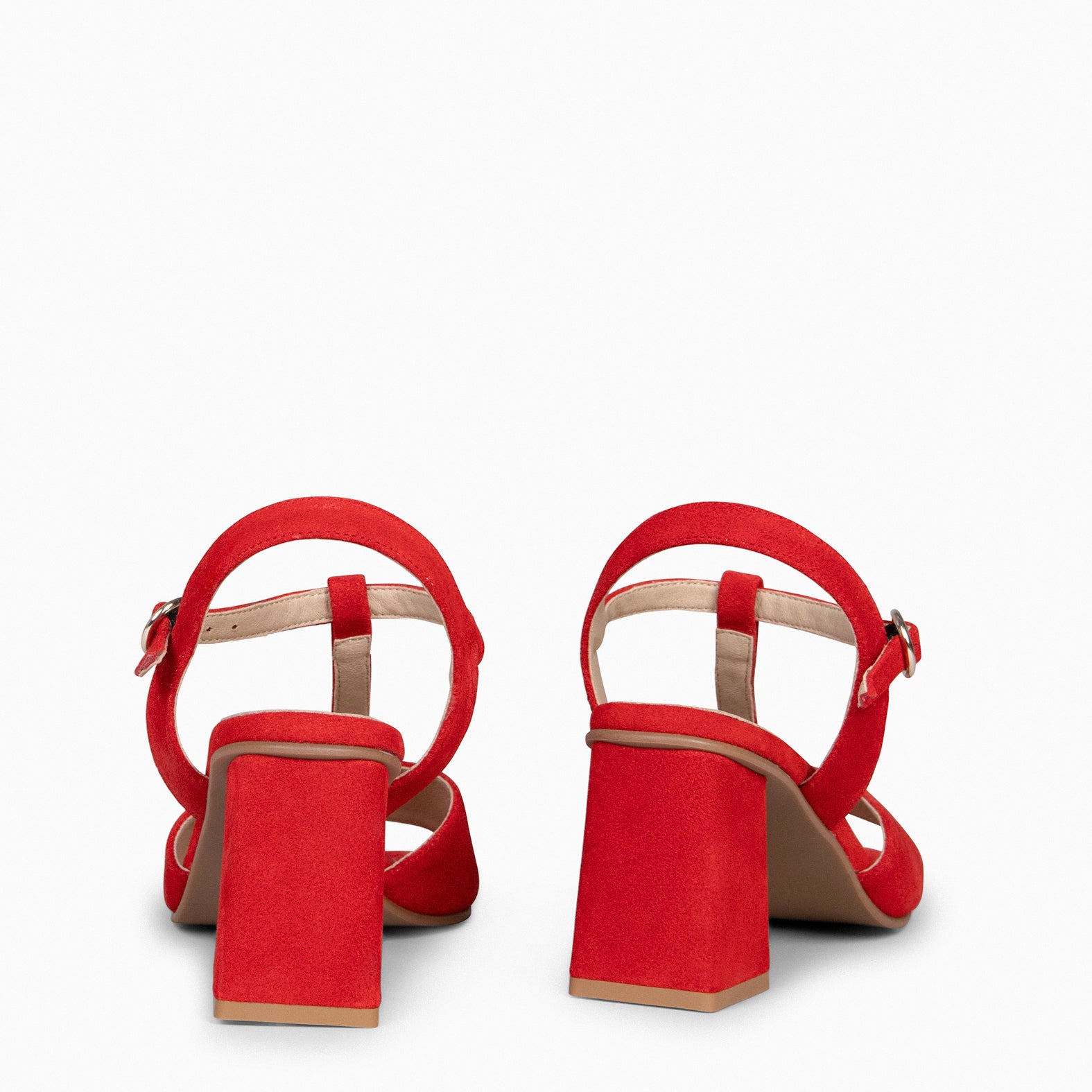 ITAKA - Sandalias de tacón alto ROJO - miMaO ®