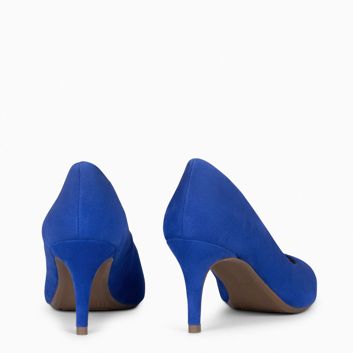STILETTO - Zapatos de tacón de aguja AZUL ELÉCTRICO