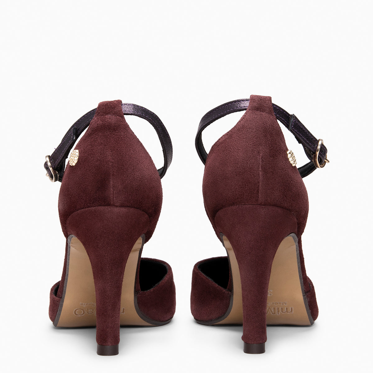 AMANDA - Zapatos de tacón alto BURDEOS