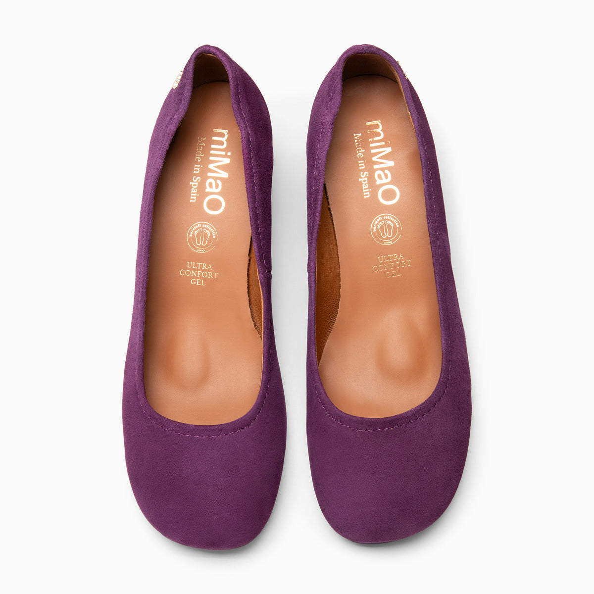 URBAN BARESOFT - Zapatos de salón de tacón ancho MORADO