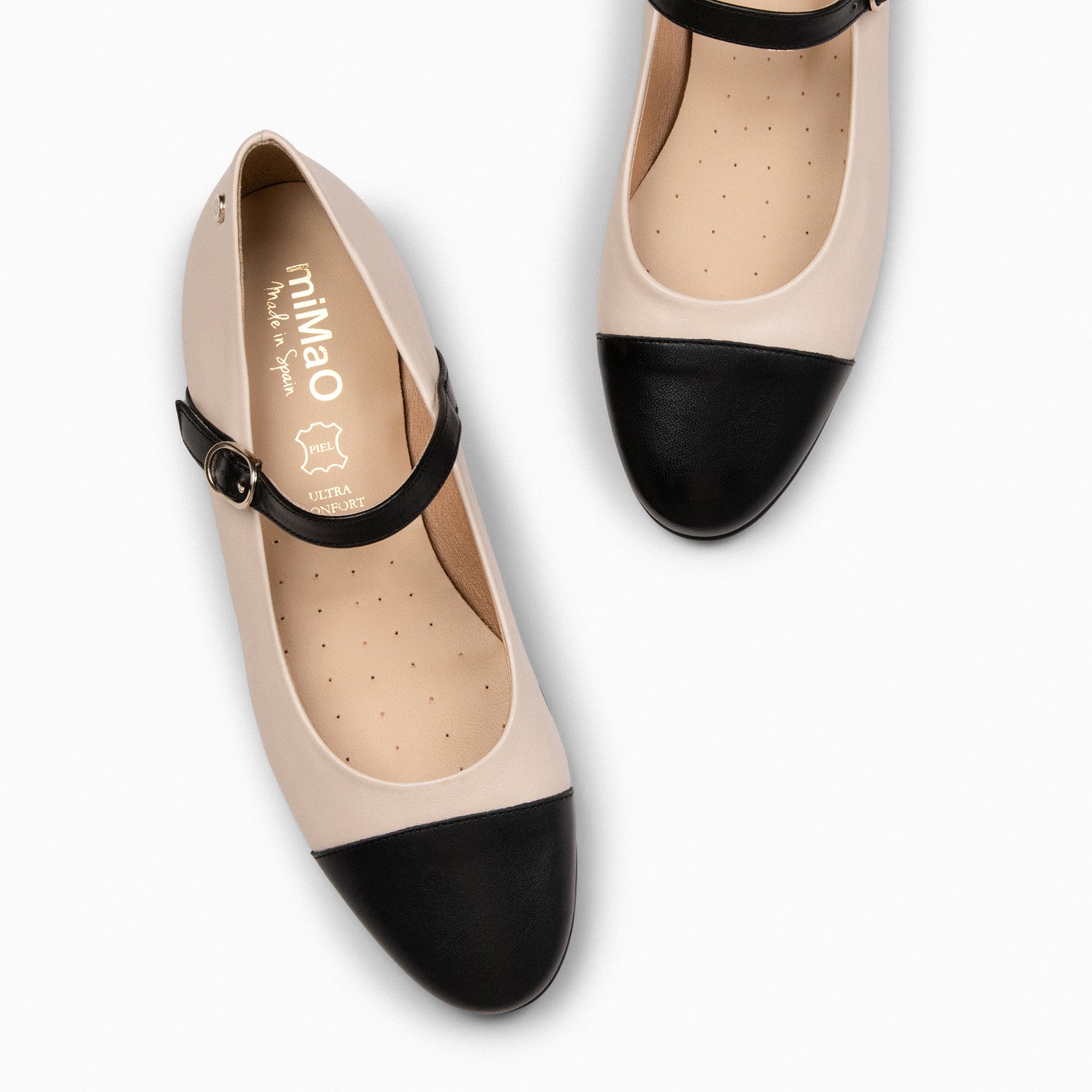 MORGANE - Merceditas con hebilla BEIGE - miMaO ®