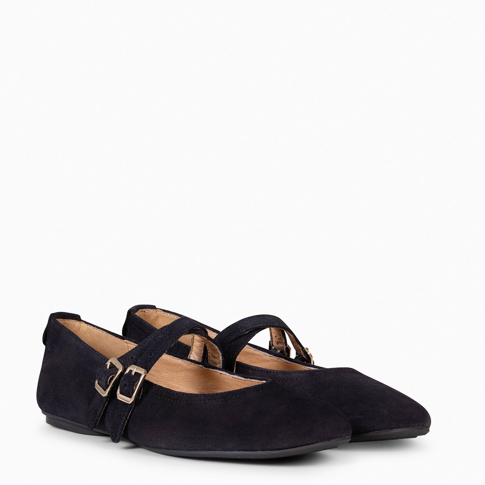 AMAPOLA - BAILARINA PLANA BARESOFT NEGRO - miMaO ®
