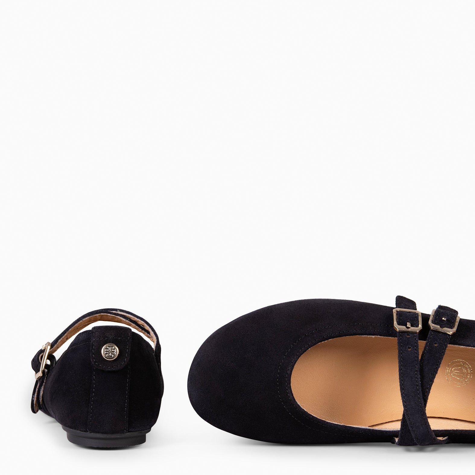 AMAPOLA - BAILARINA PLANA BARESOFT NEGRO - miMaO ®