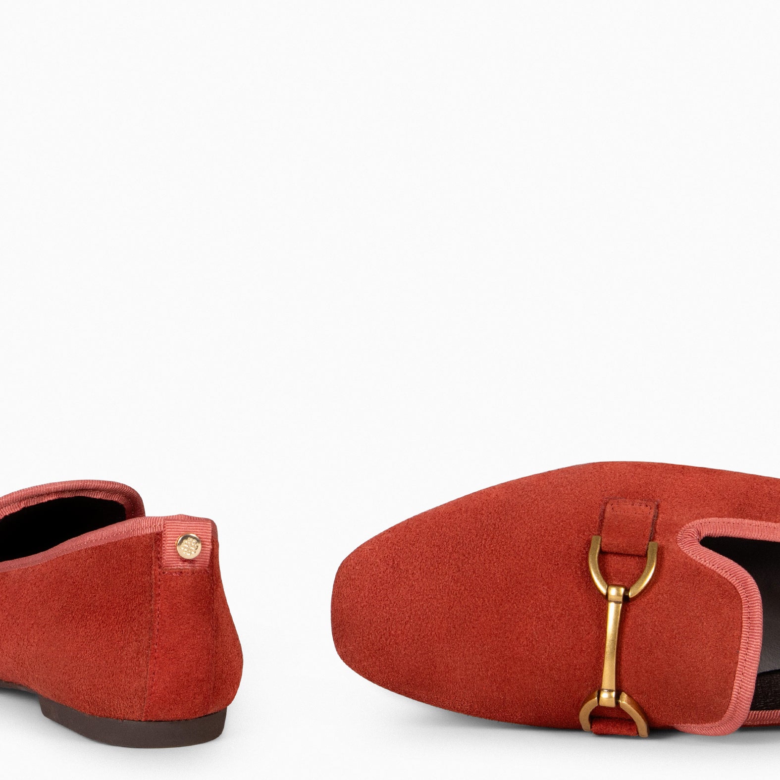 SLIPPER – Chaussures plates en daim CORAIL