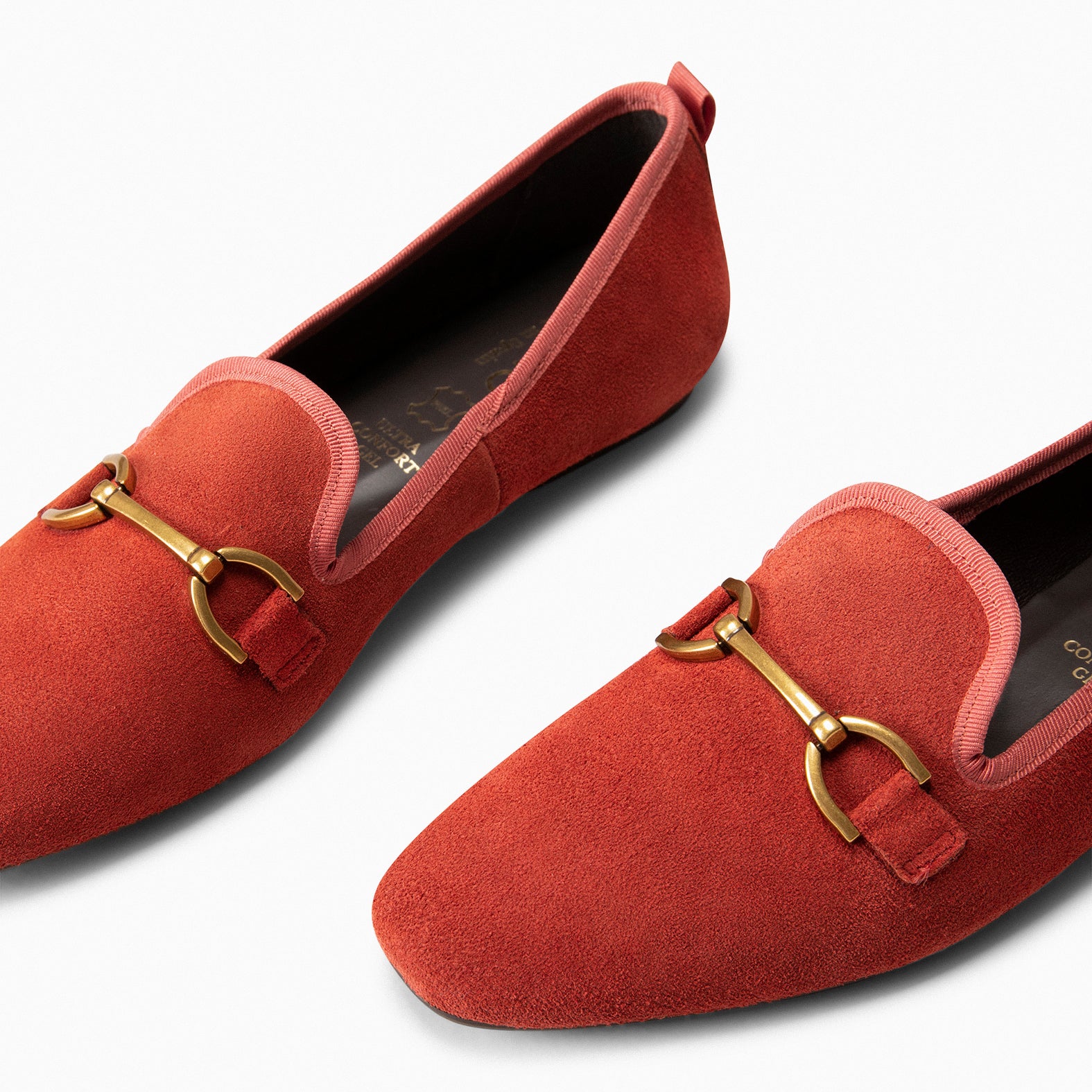 SLIPPER – Chaussures plates en daim CORAIL