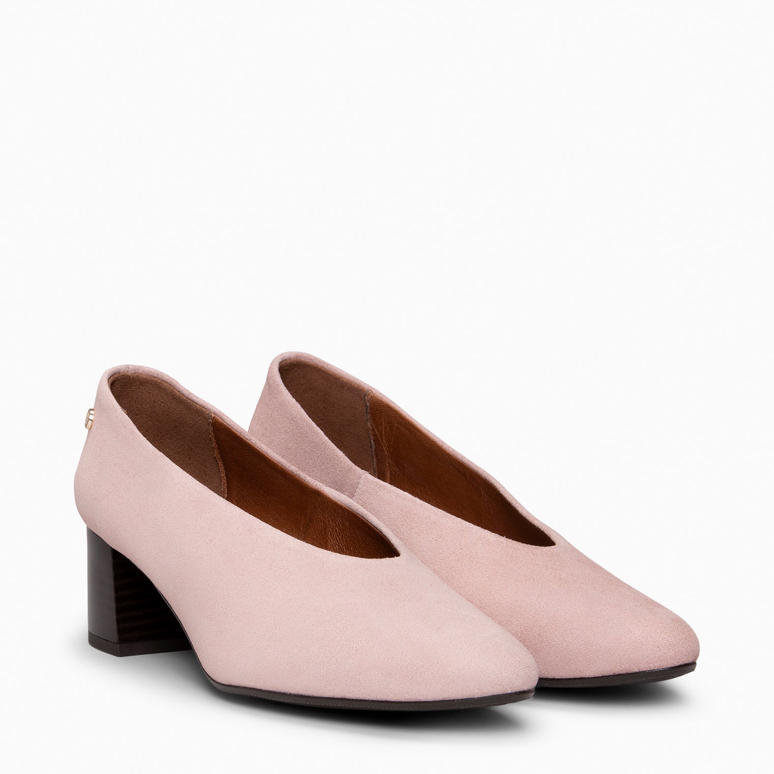 URBAN STYLE - Zapatos de tacón ancho NUDE - miMaO ®