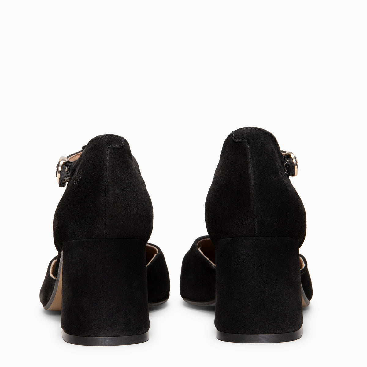 AZUCENA - Zapato baresoft con tacón NEGRO
