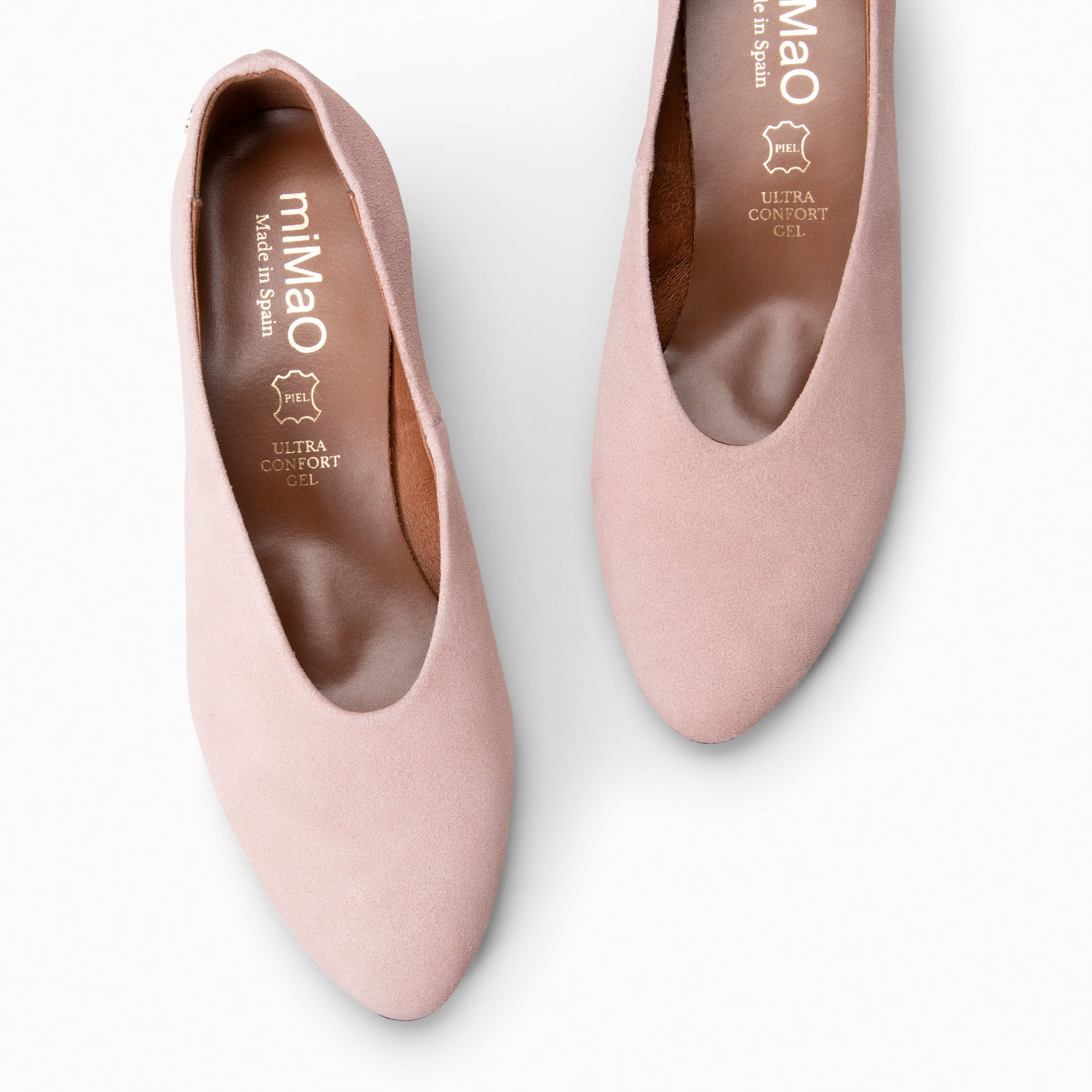 URBAN STYLE - Zapatos de tacón ancho NUDE - miMaO ®