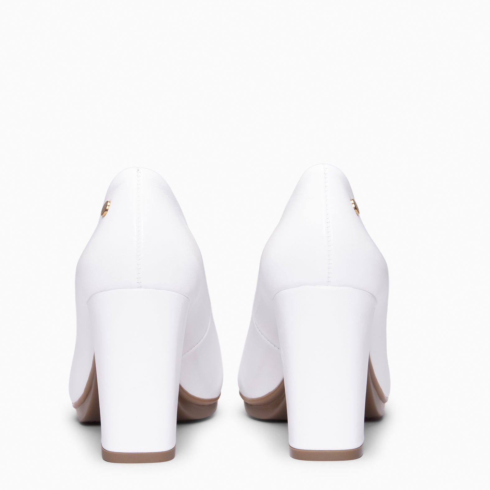 URBAN SALÓN - Zapatos de tacón alto de napa BLANCO