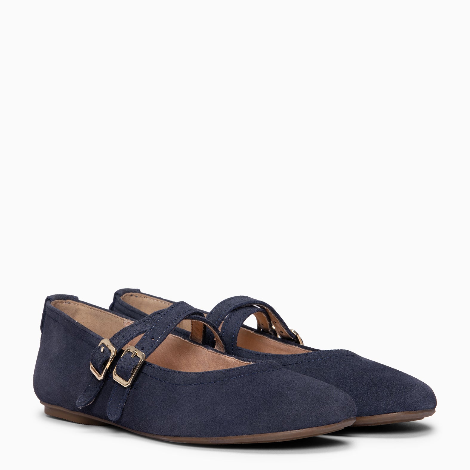 AMAPOLA - BAILARINA PLANA BARESOFT MARINO