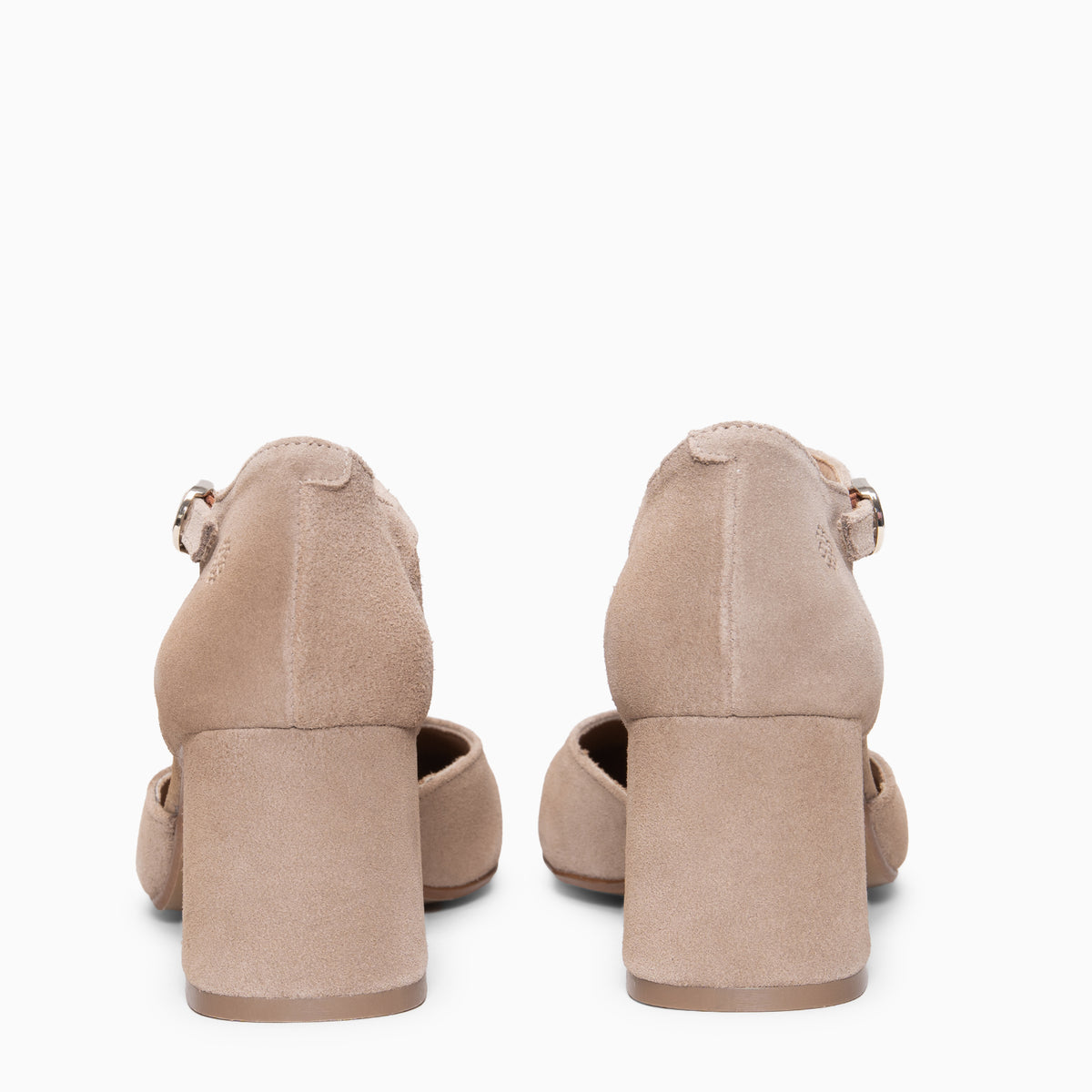 AZUCENA - Zapato baresoft con tacón BEIGE