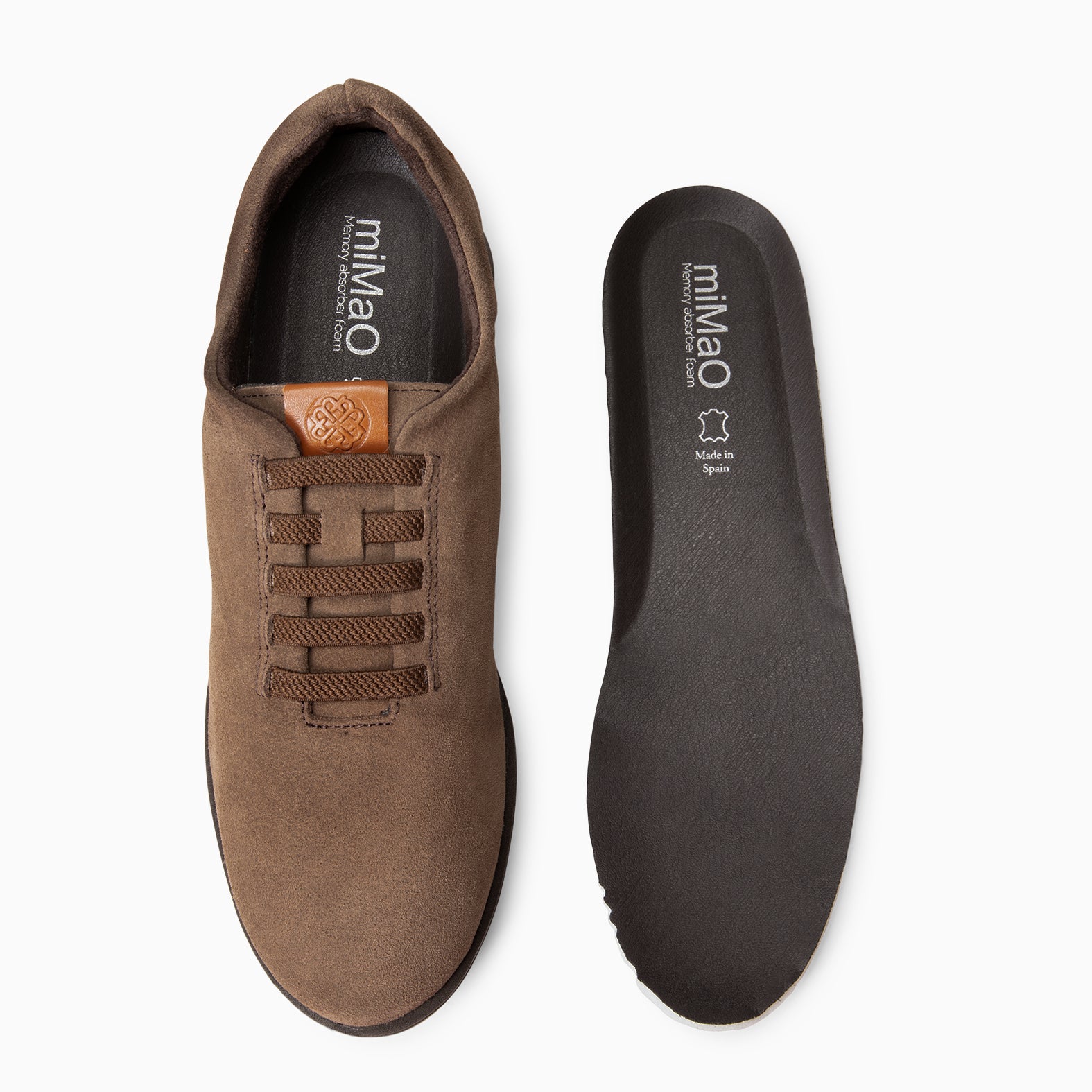 FLY - Deportivos TAUPE con cuña - miMaO ®