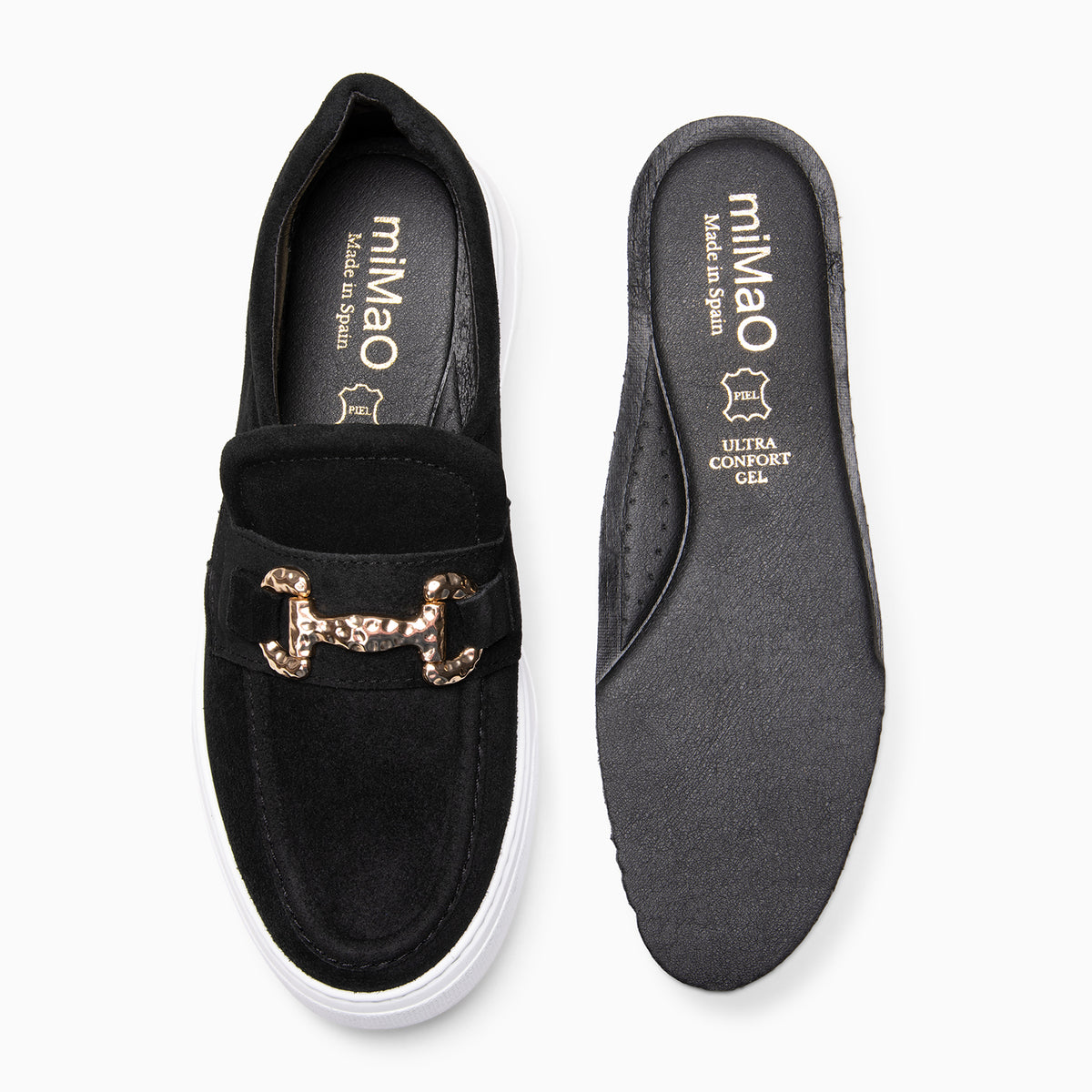 INVICTA - Mocasines con suela tipo sneaker NEGRO