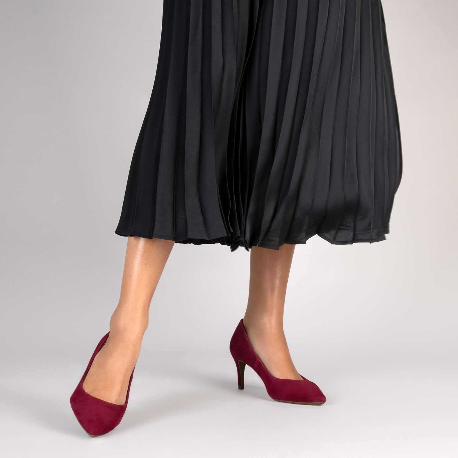 STILETTO - Zapatos de tacón de aguja en GRANATE - miMaO ®