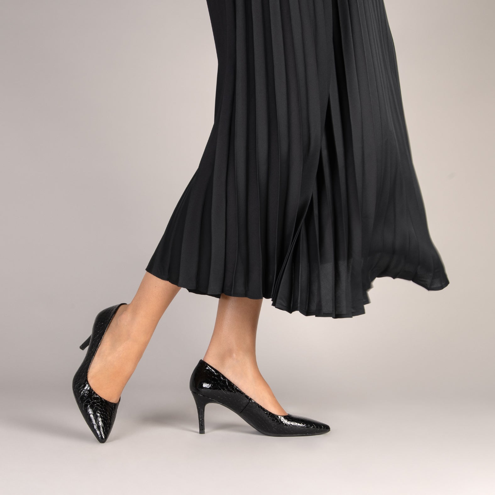 STILETTO SAUVAGE - Zapato de tacón de Aguja NEGRO - miMaO ®