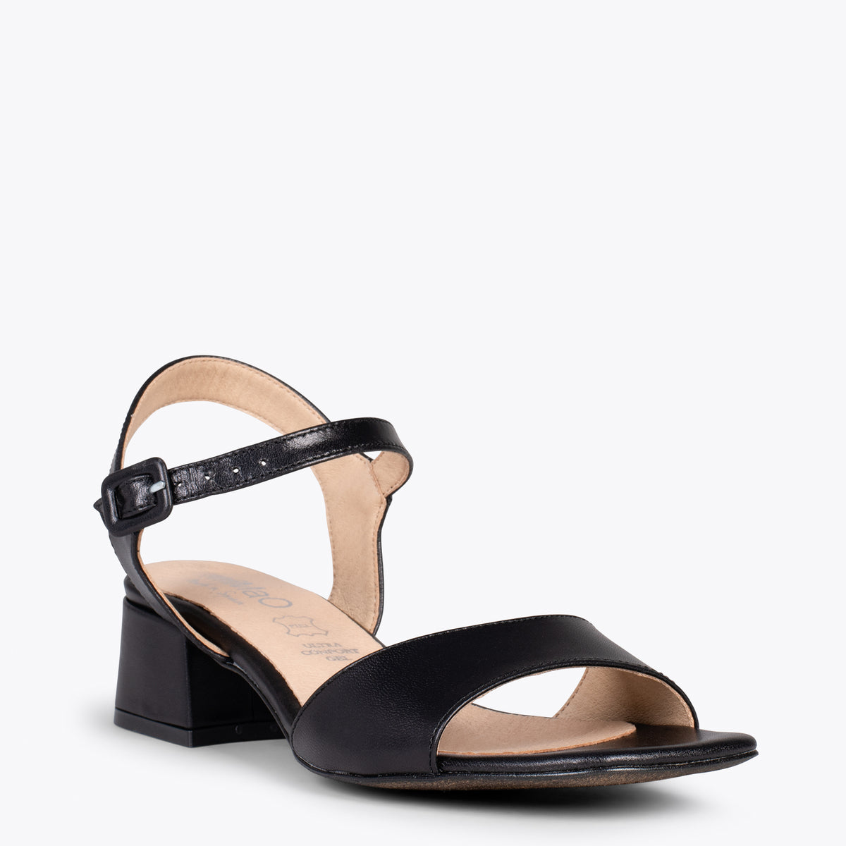 VILNA - Sandalias de tacón NEGRO