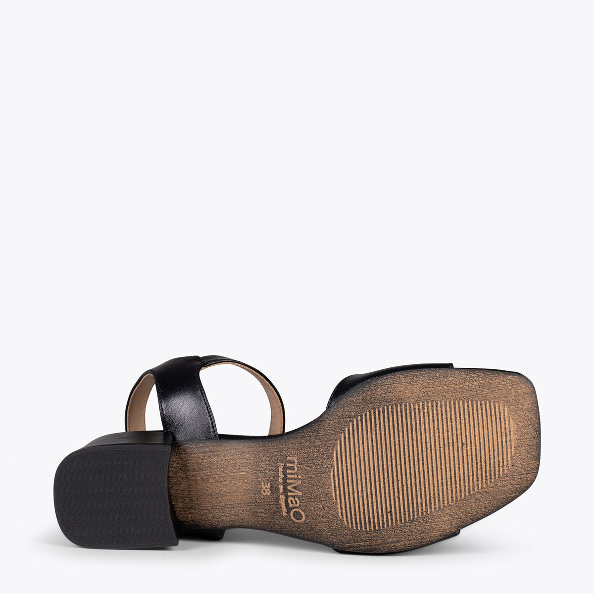 VILNA - Sandalias de tacón NEGRO