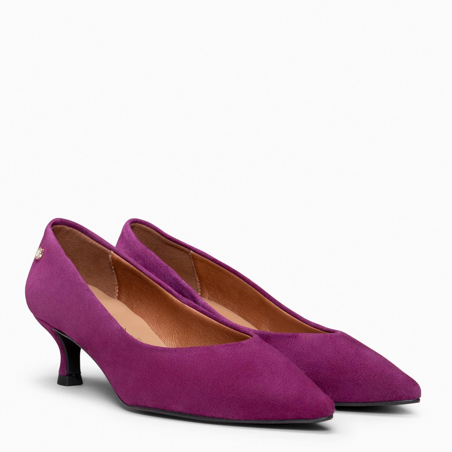 ESTHER  - Tacón chupete de mujer MORADO - miMaO ®