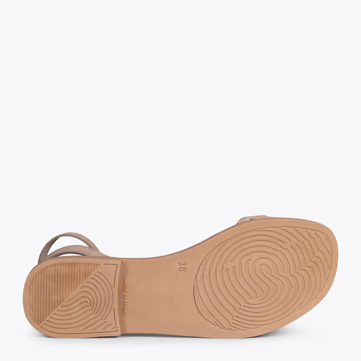 ARECA - Sandalias TAUPE planas mujer