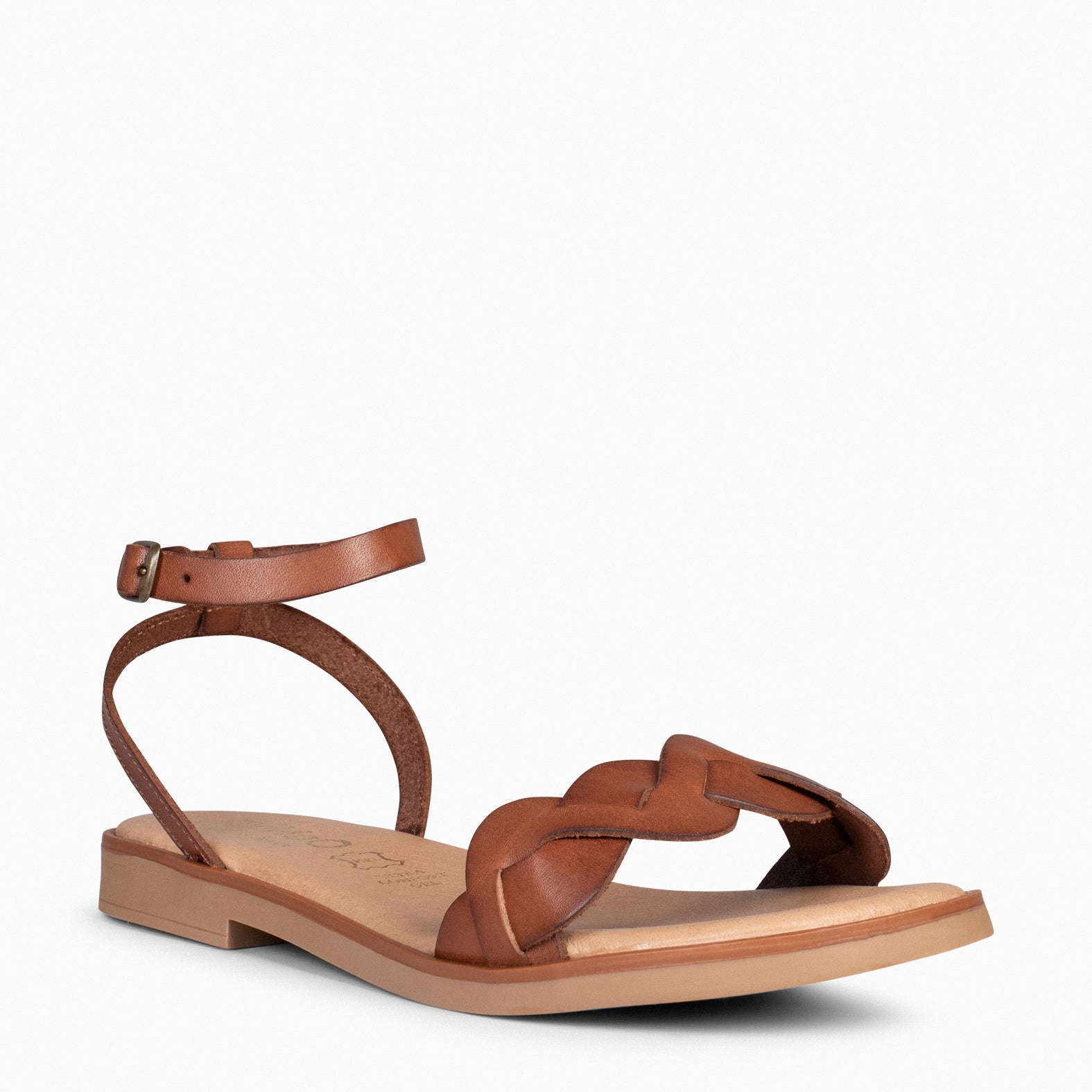 ARECA - CAMEL WOMEN'S FLAT SANDALS