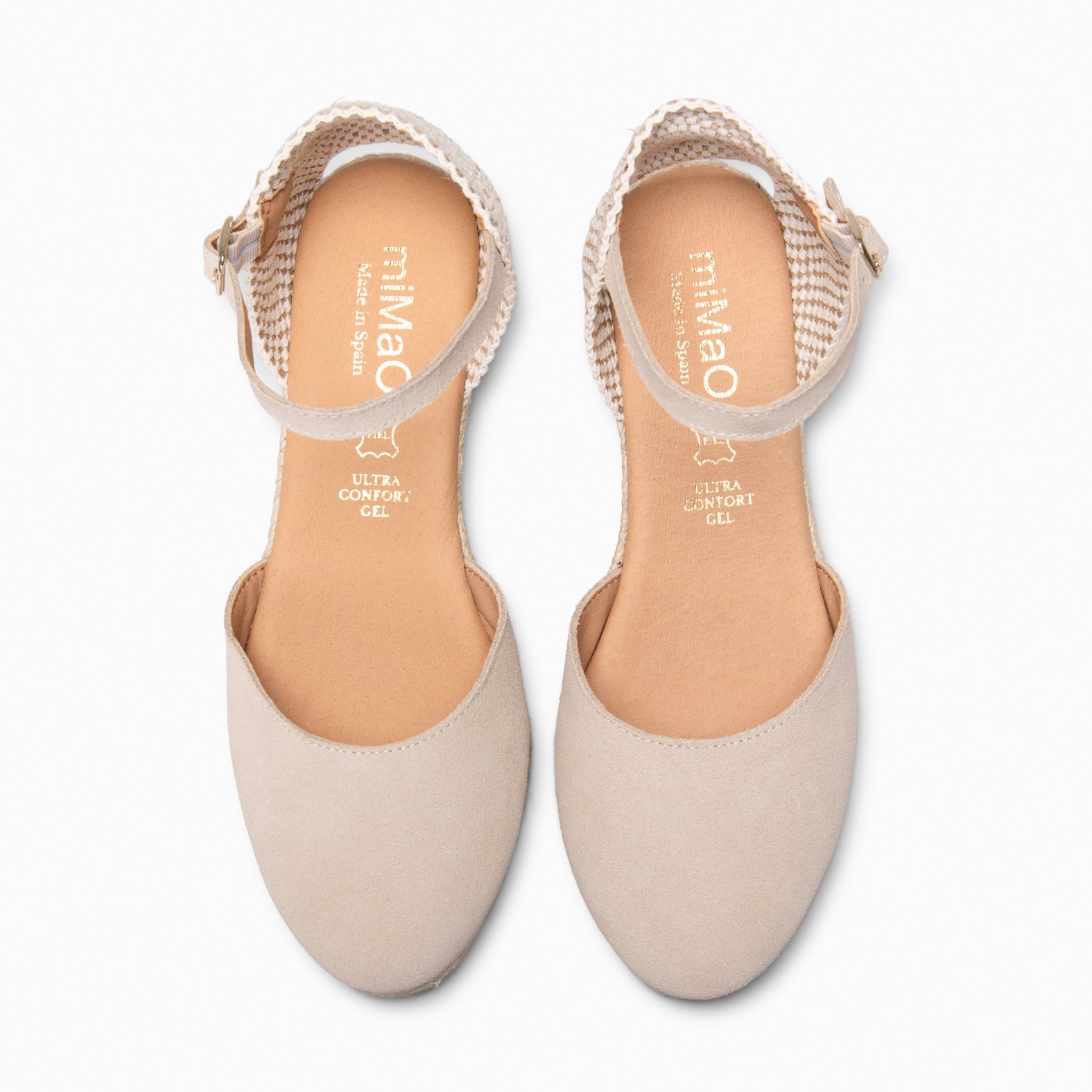 FORNELLS - Cuñas bajas de Esparto BEIGE