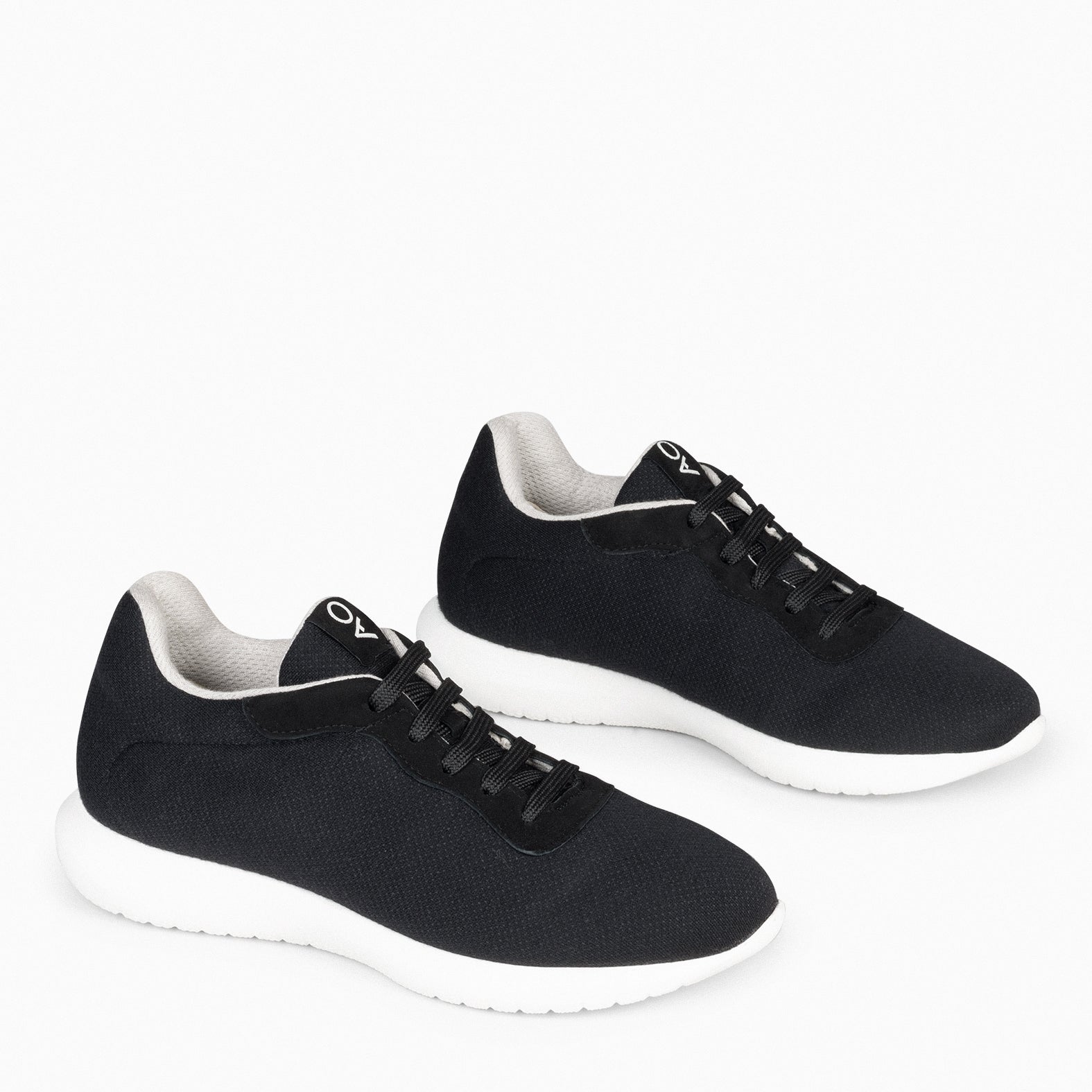 YOGA - BLACK Merino Wool Sport Shoes