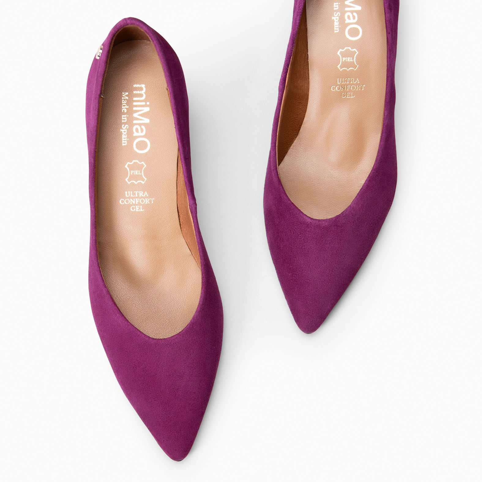 ESTHER  - Tacón chupete de mujer MORADO - miMaO ®
