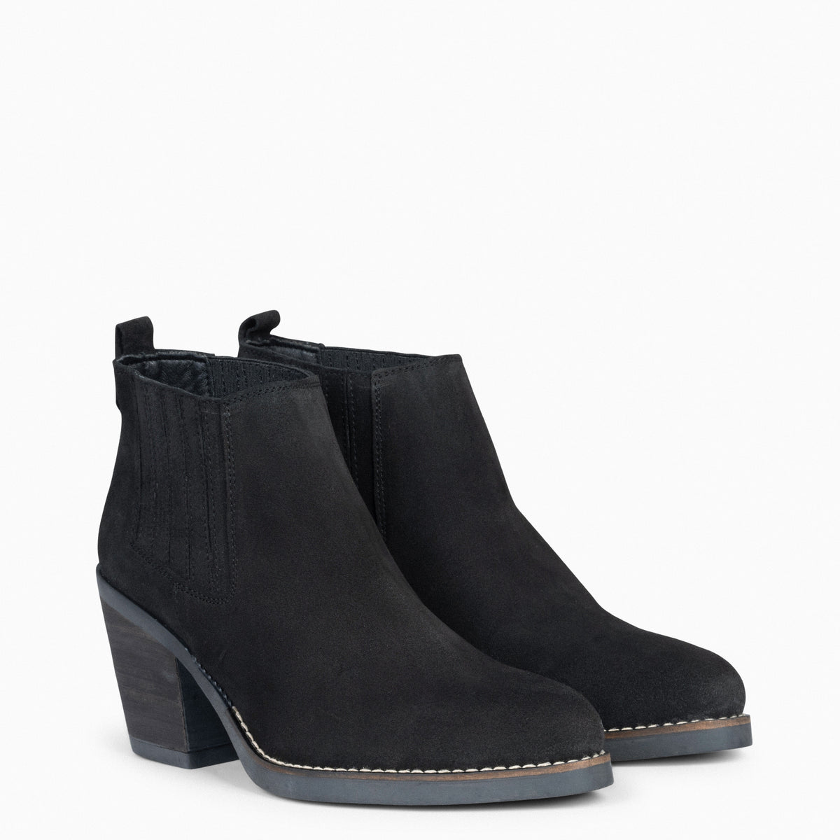 ALABAMA - Botines Cowboy de Mujer NEGRO